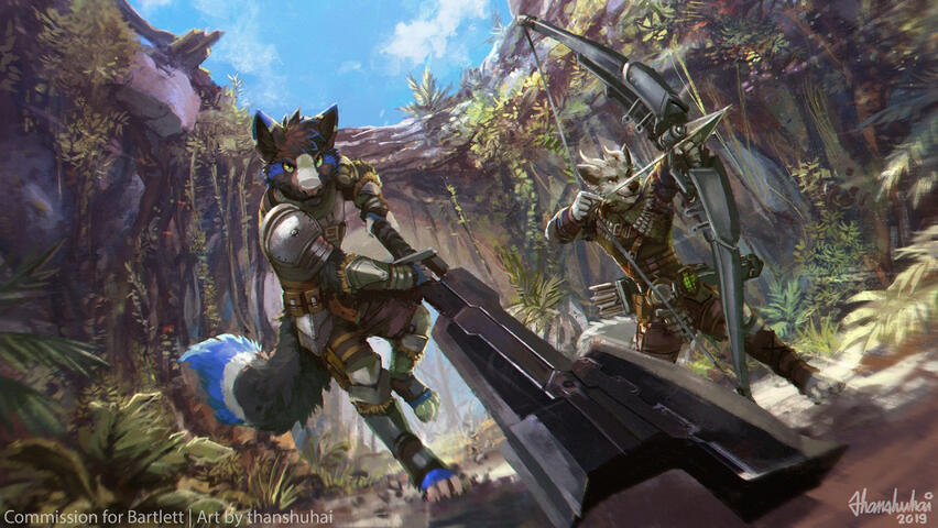 Lets go monster hunting!