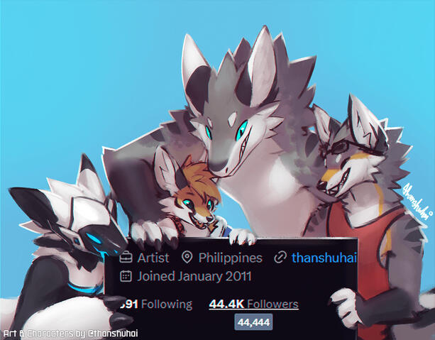 That's a lot of fours!