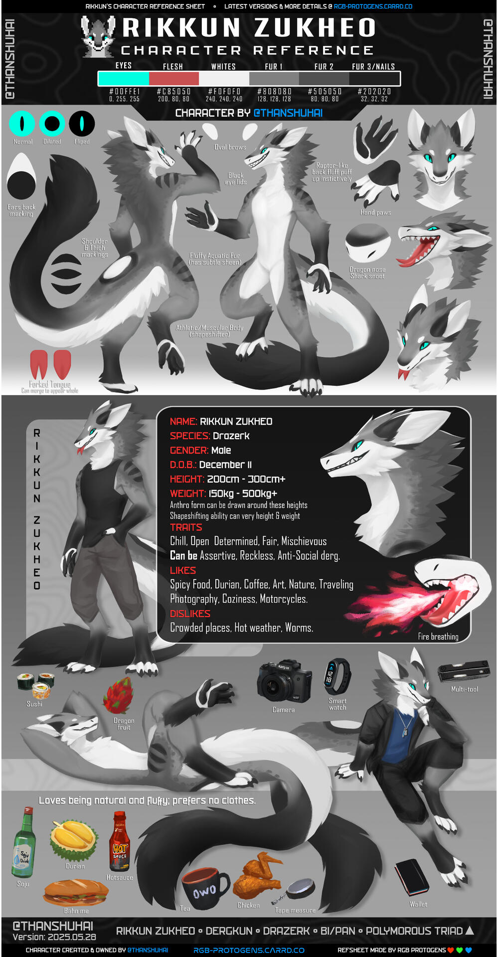 Rikkun Zukheo - Simplified Refsheet Rikkun Zukheo - Simplified Refsheet